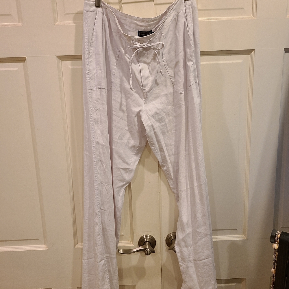 Pendleton Classic linen pants